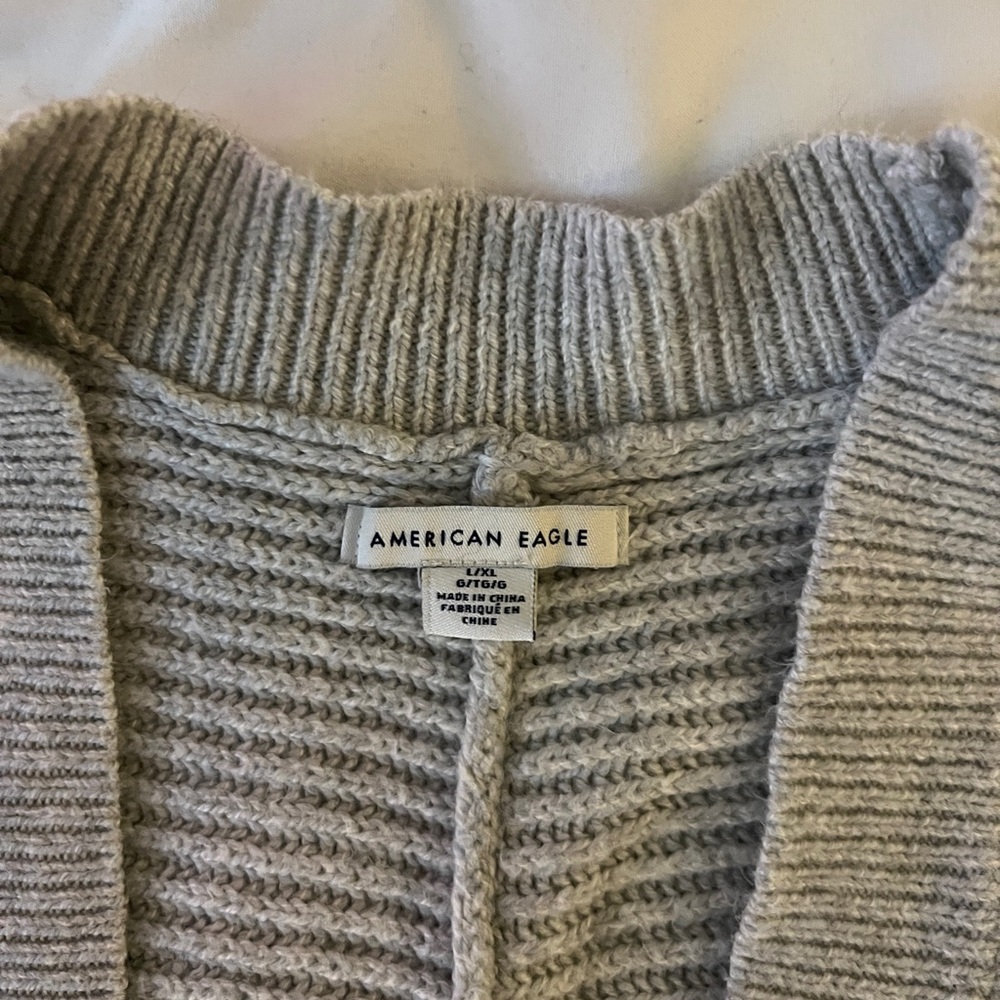 Cozy Ribbed Open Cardigan - Picture 4 of 4